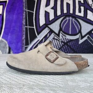 Size‎ 41/W10/M8 - Klukge Clogs Unisex Suede Soft Leather Clogs